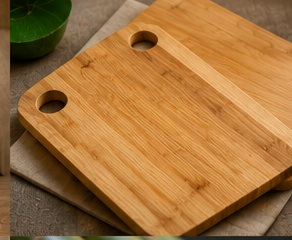 Thớt tre vuông kép